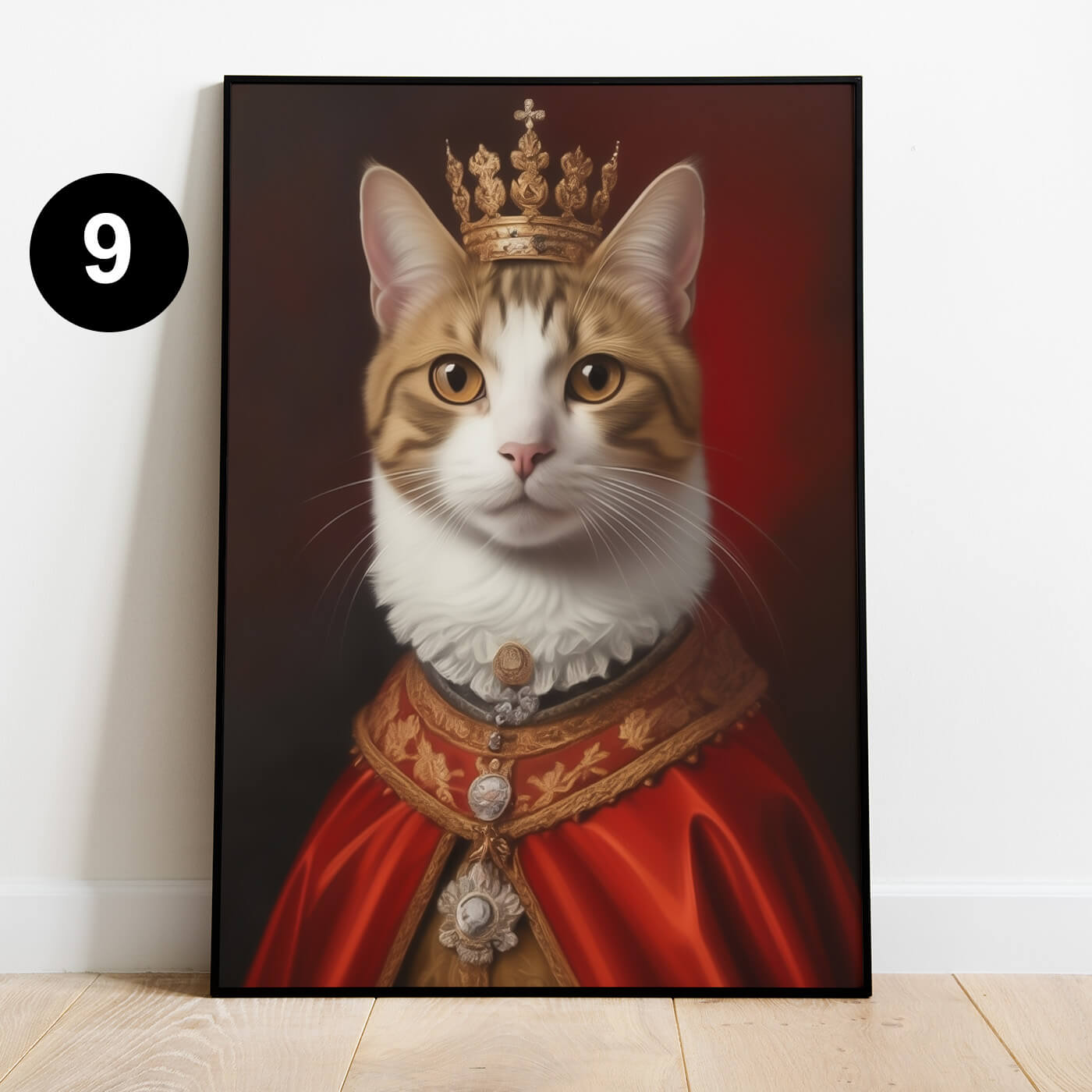 Katzenportrait Königin Renaissance