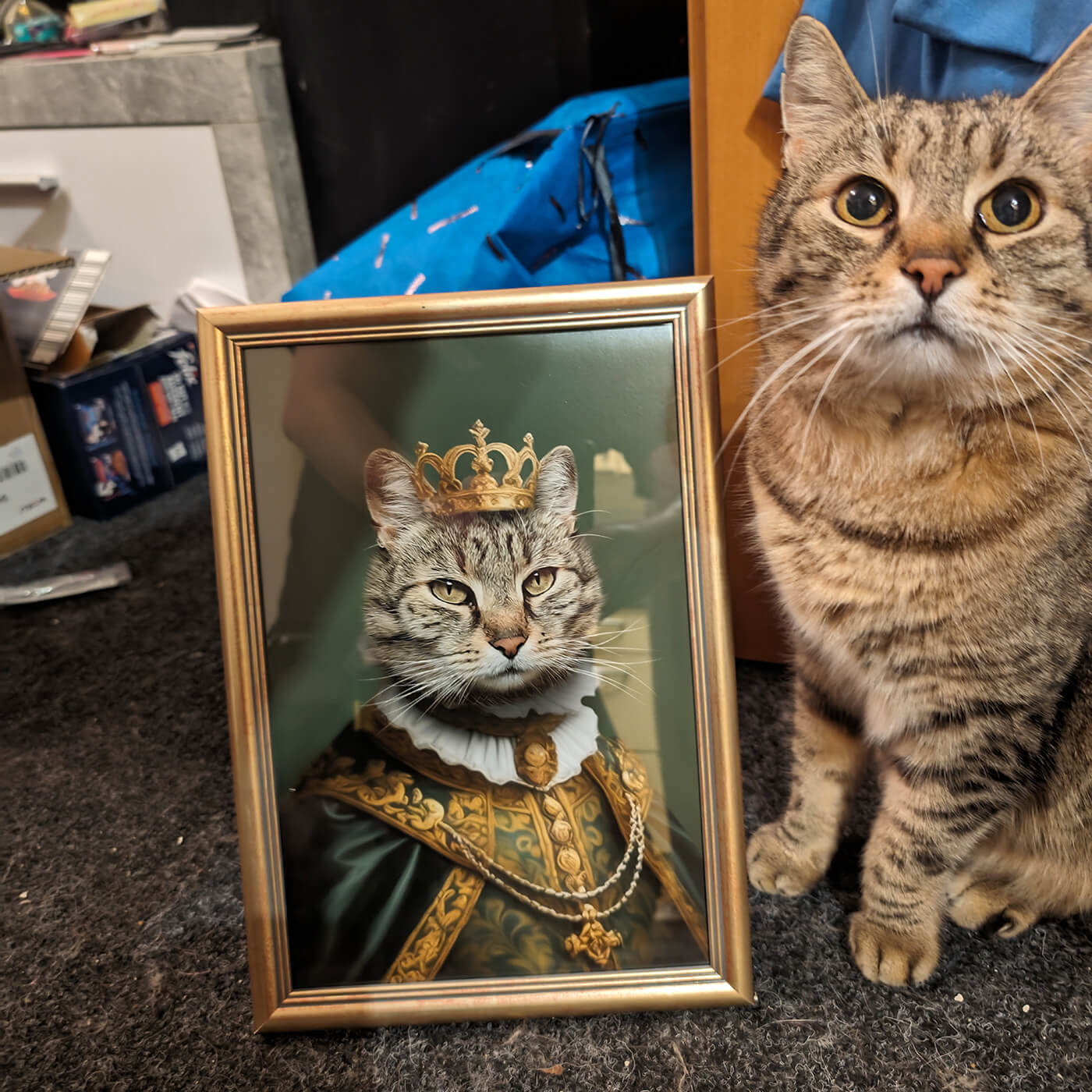 Katzenportrait Kostüm